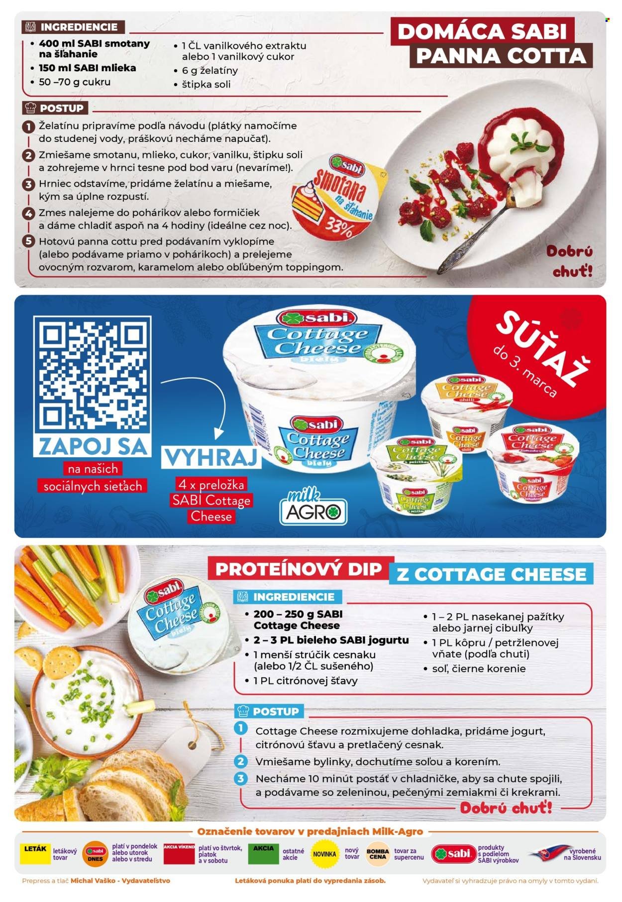 MILK AGRO leták - Od stredy 18.2.2026 (2026-02-18 - 2026-03-03) | 2