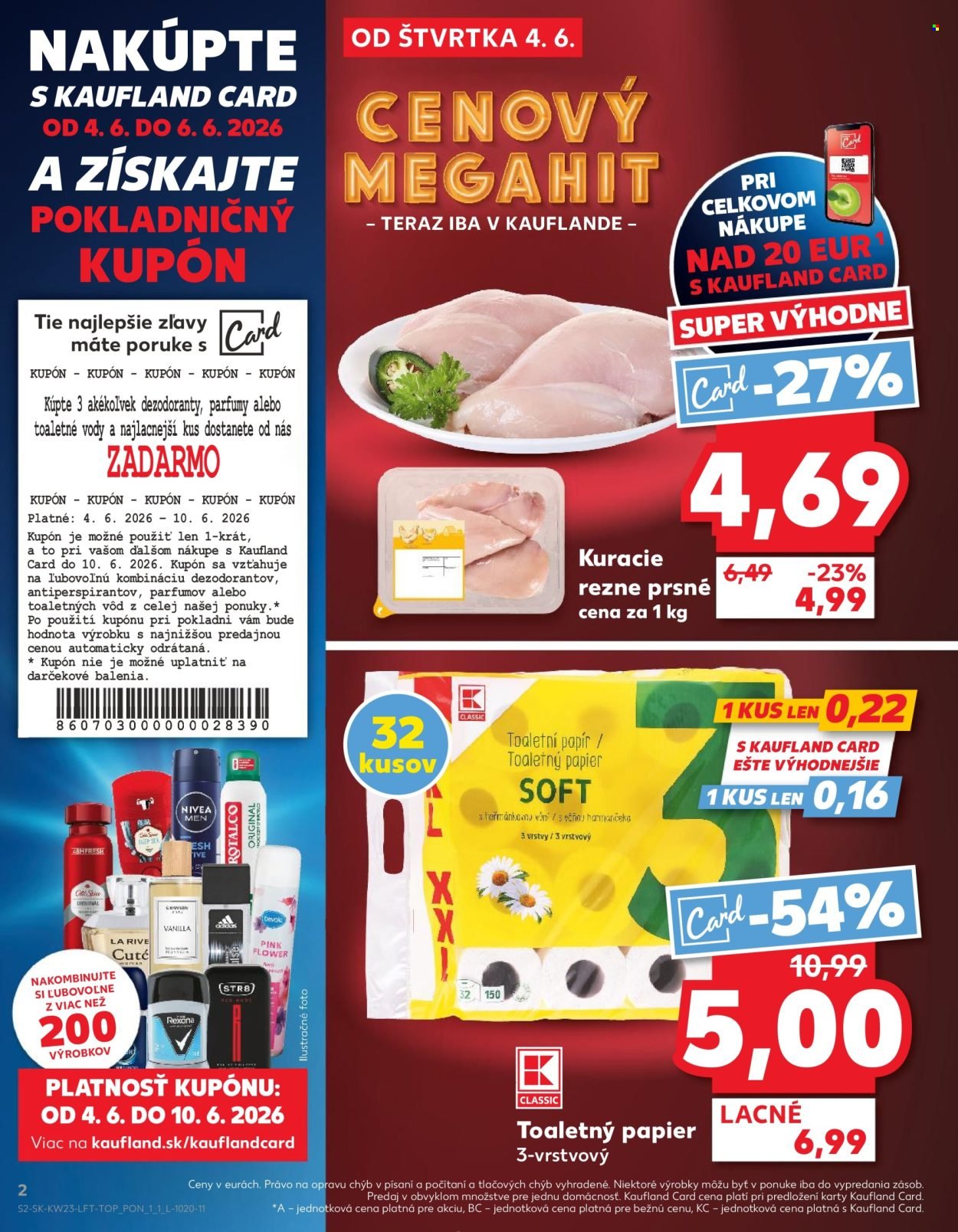 KAUFLAND leták - Od štvrtka 4.6.2026