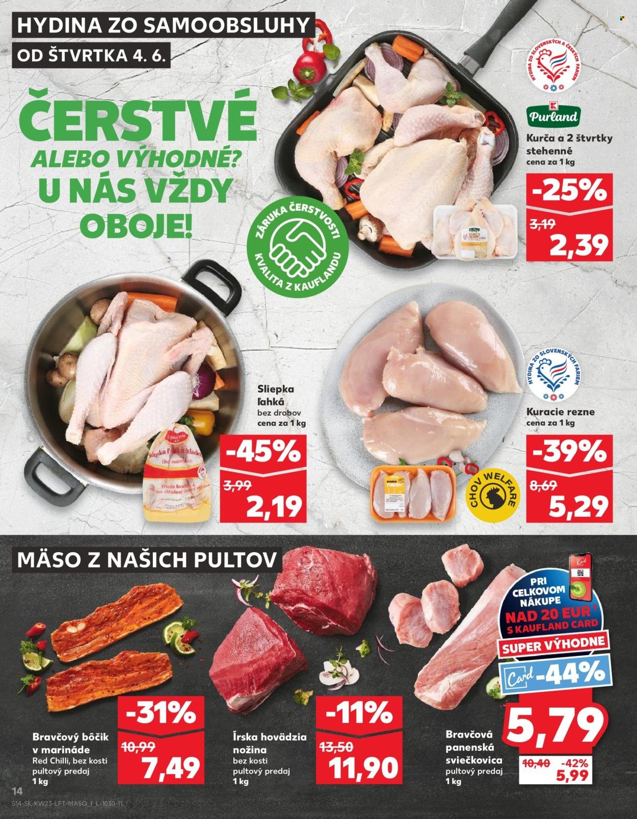 KAUFLAND leták - Od štvrtka 4.6.2026