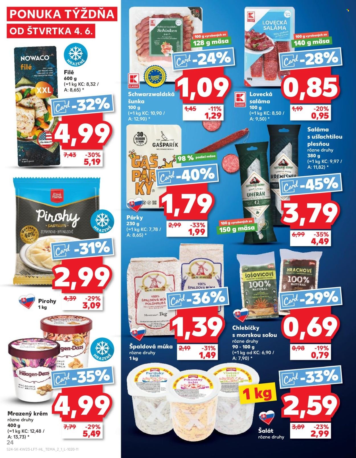 KAUFLAND leták - Od štvrtka 4.6.2026