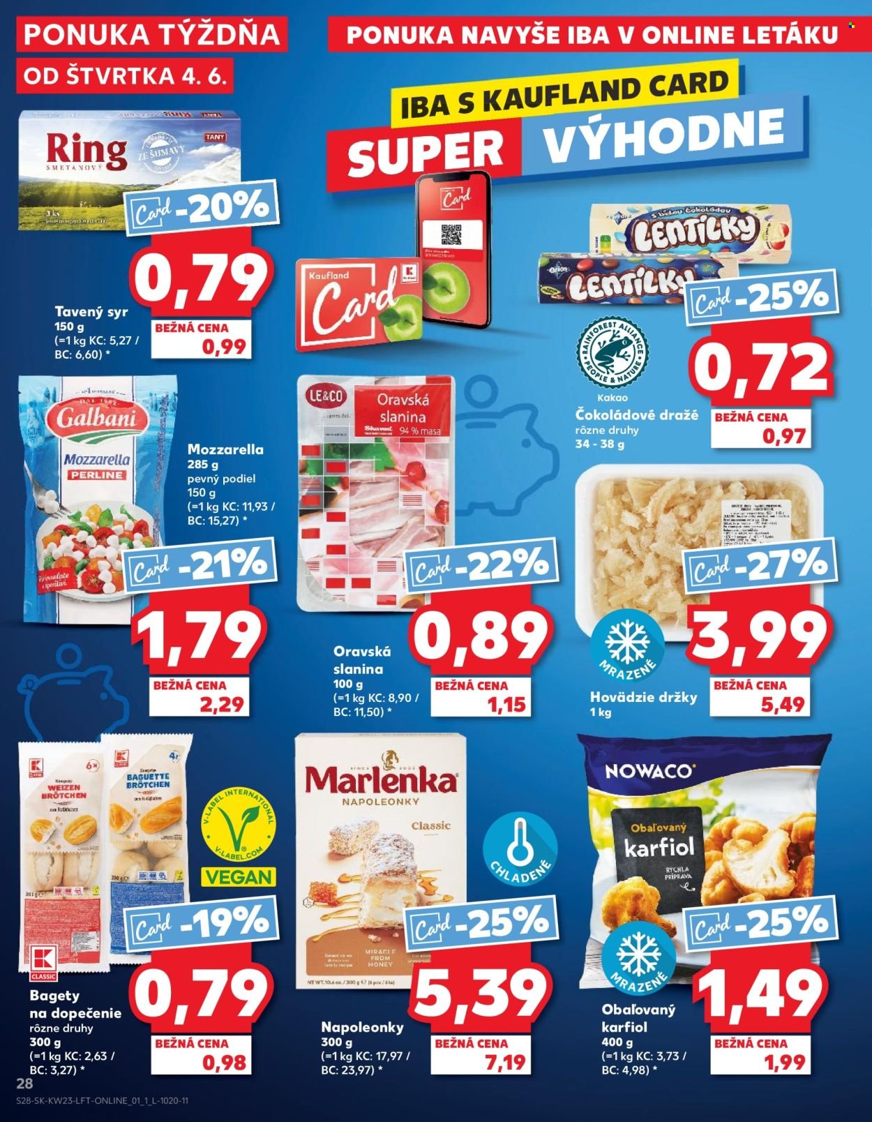 KAUFLAND leták - Od štvrtka 4.6.2026