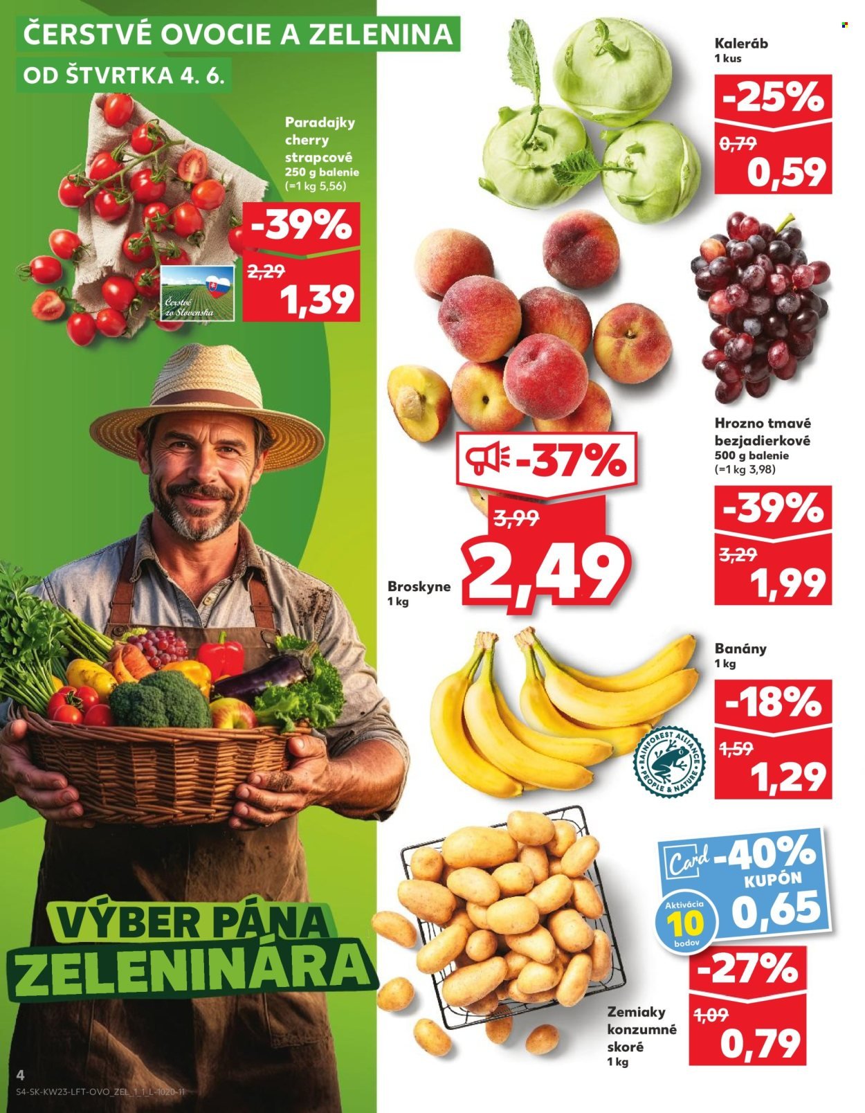 KAUFLAND leták - Od štvrtka 4.6.2026