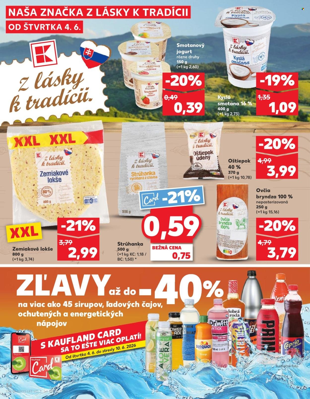 KAUFLAND leták - Od štvrtka 4.6.2026