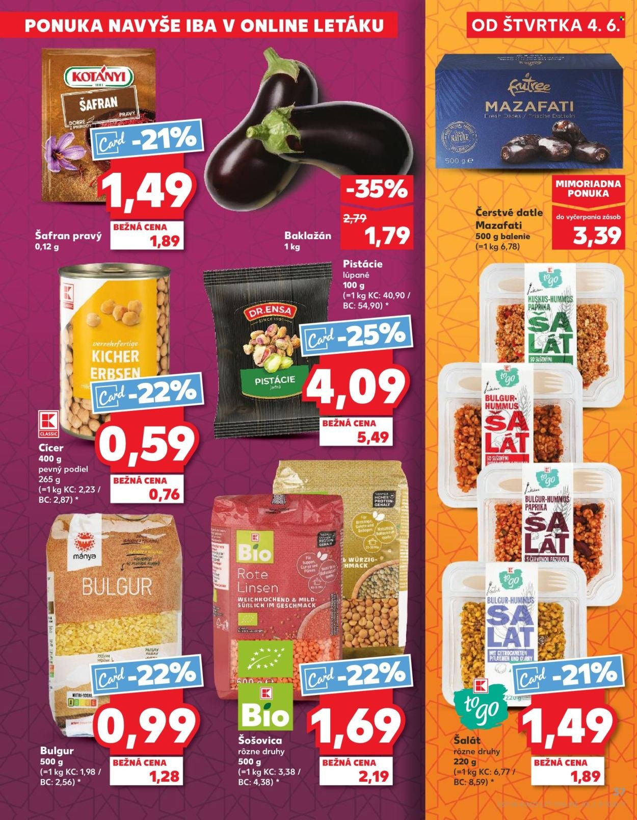 KAUFLAND leták - Od štvrtka 4.6.2026