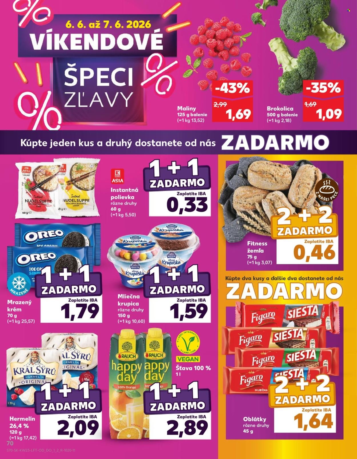 KAUFLAND leták - Od štvrtka 4.6.2026