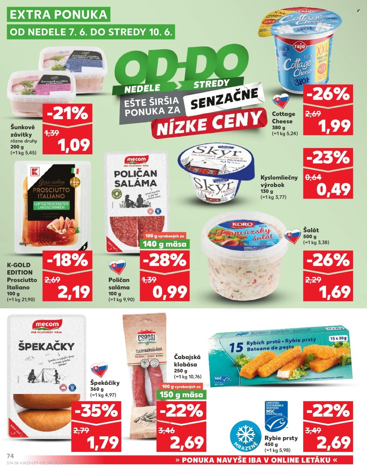 KAUFLAND leták - Od štvrtka 4.6.2026