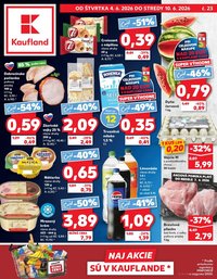 KAUFLAND leták - Od štvrtka 4.6.2026