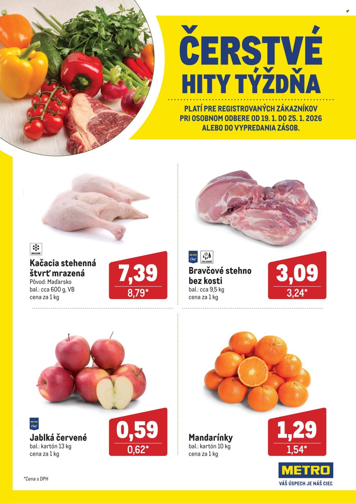 METRO leták - Čerstvé hity týždňa (2026-01-19 - 2026-01-25) | 1
