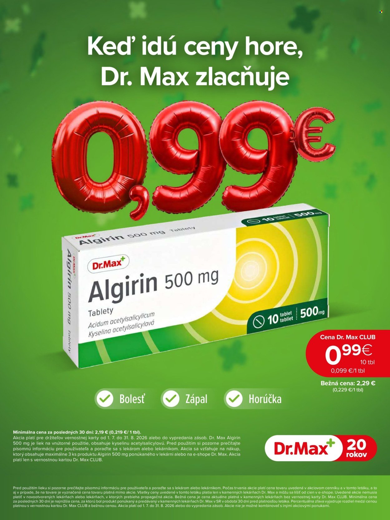 DR. MAX leták - Od stredy 1.7.2026