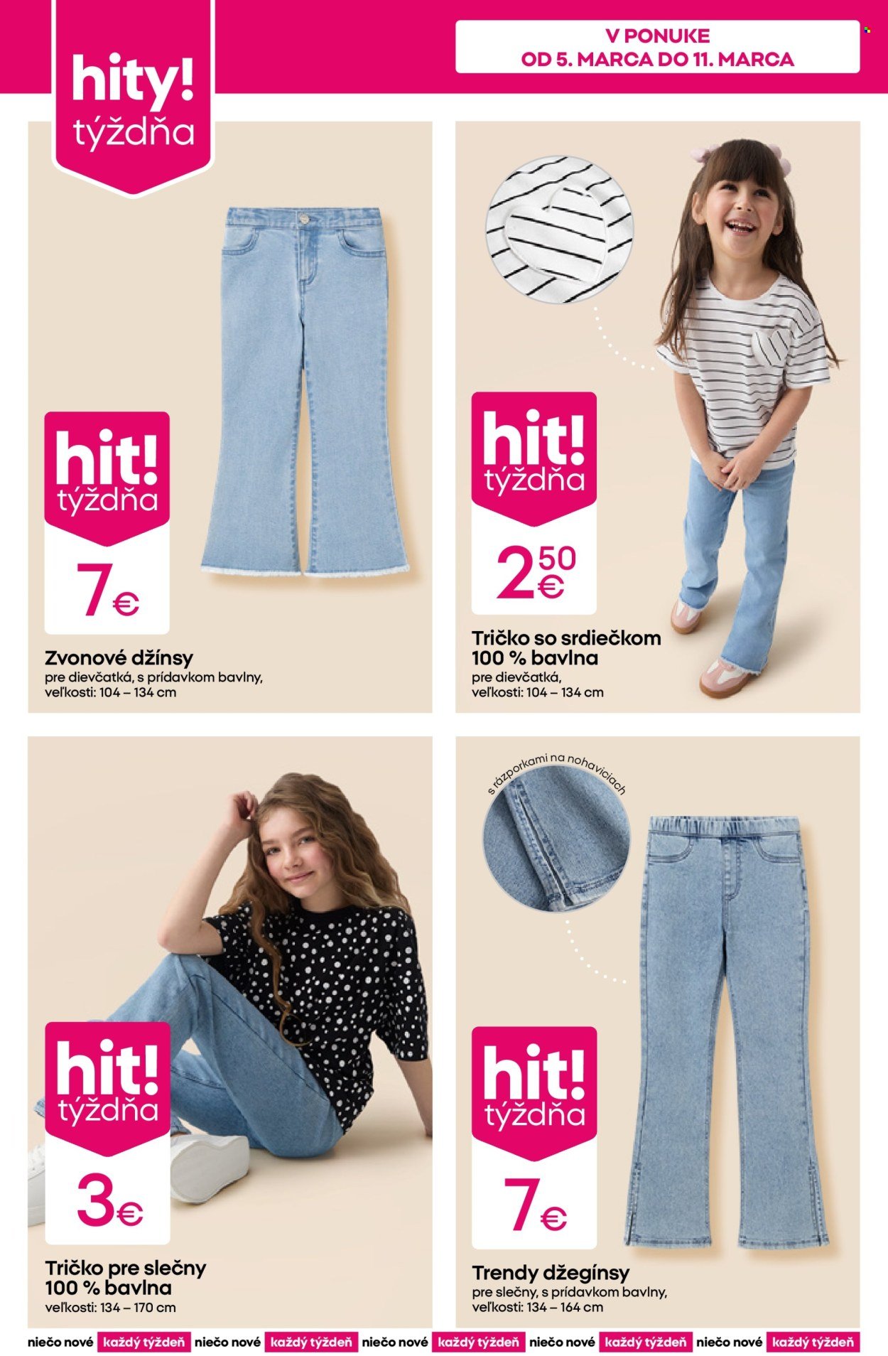 PEPCO leták - Tričká a džínsy (2026-03-05 - 2026-03-11) | 2