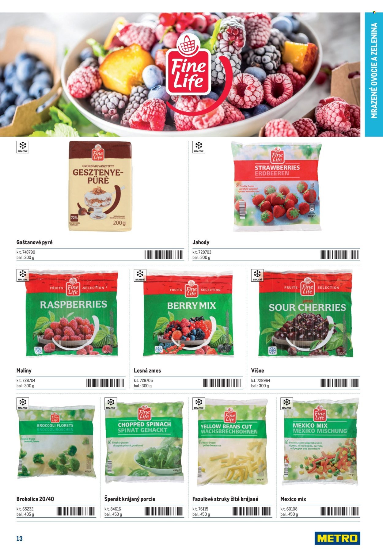 METRO leták - Katalóg FineLife výrobkov (2025-11-23 - 2025-12-31) | 13