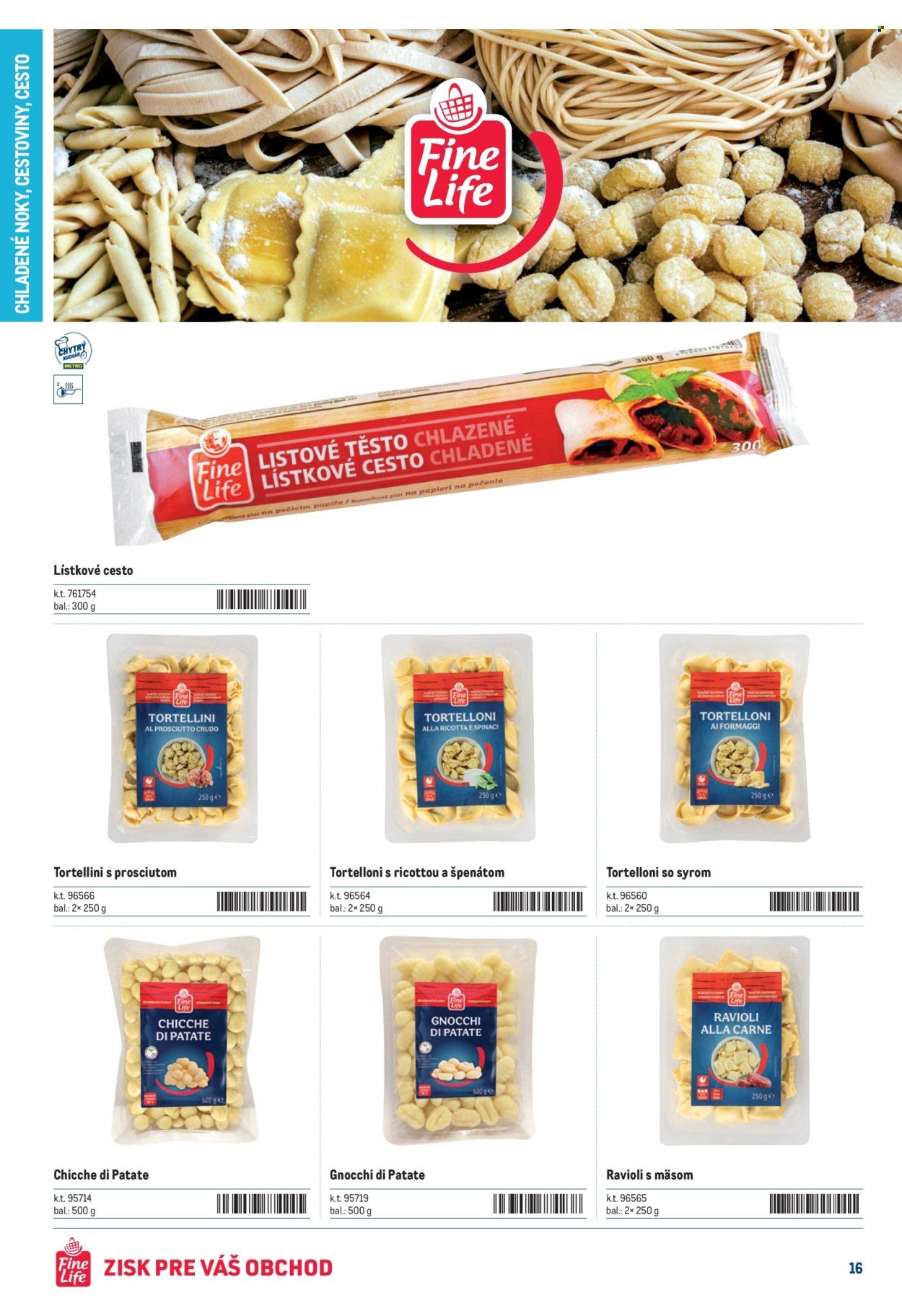 METRO leták - Katalóg FineLife výrobkov (2025-11-23 - 2025-12-31) | 16