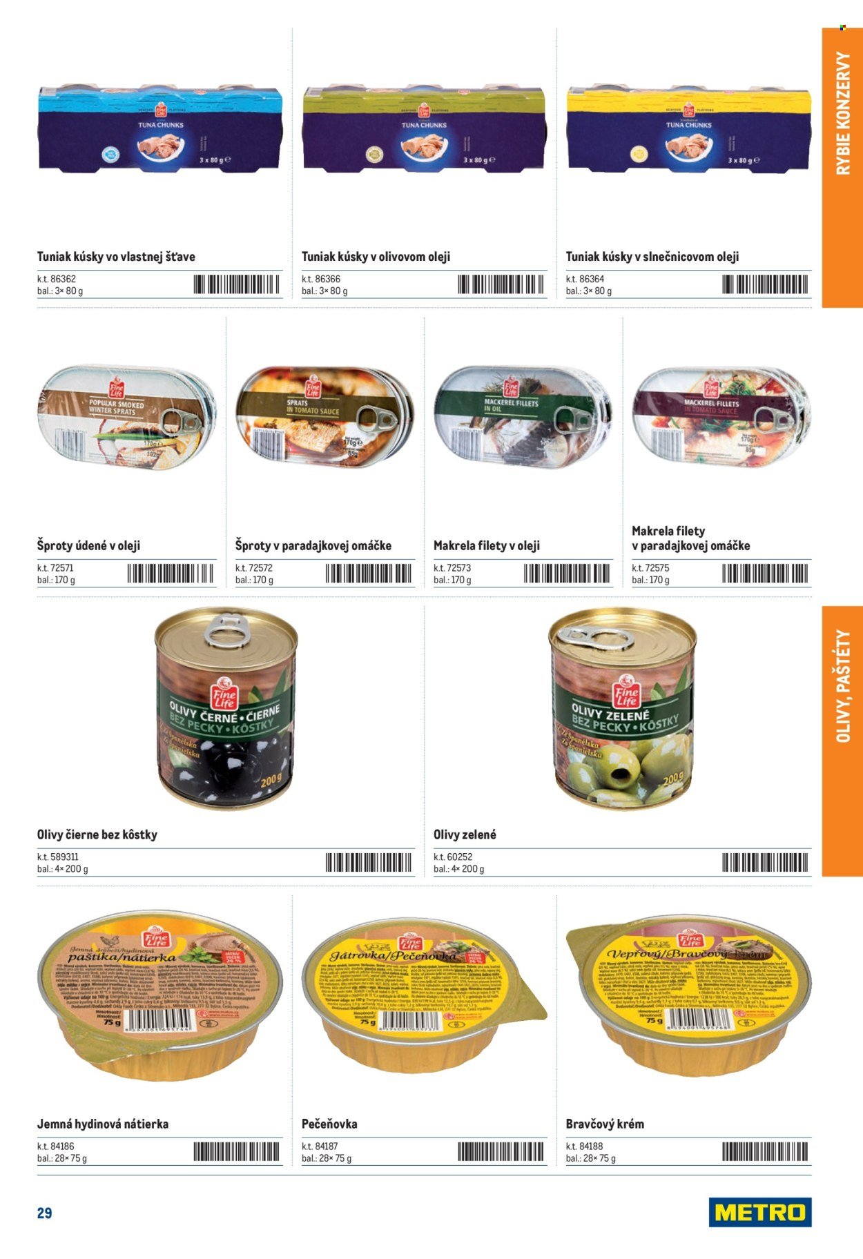 METRO leták - Katalóg FineLife výrobkov (2025-11-23 - 2025-12-31) | 29