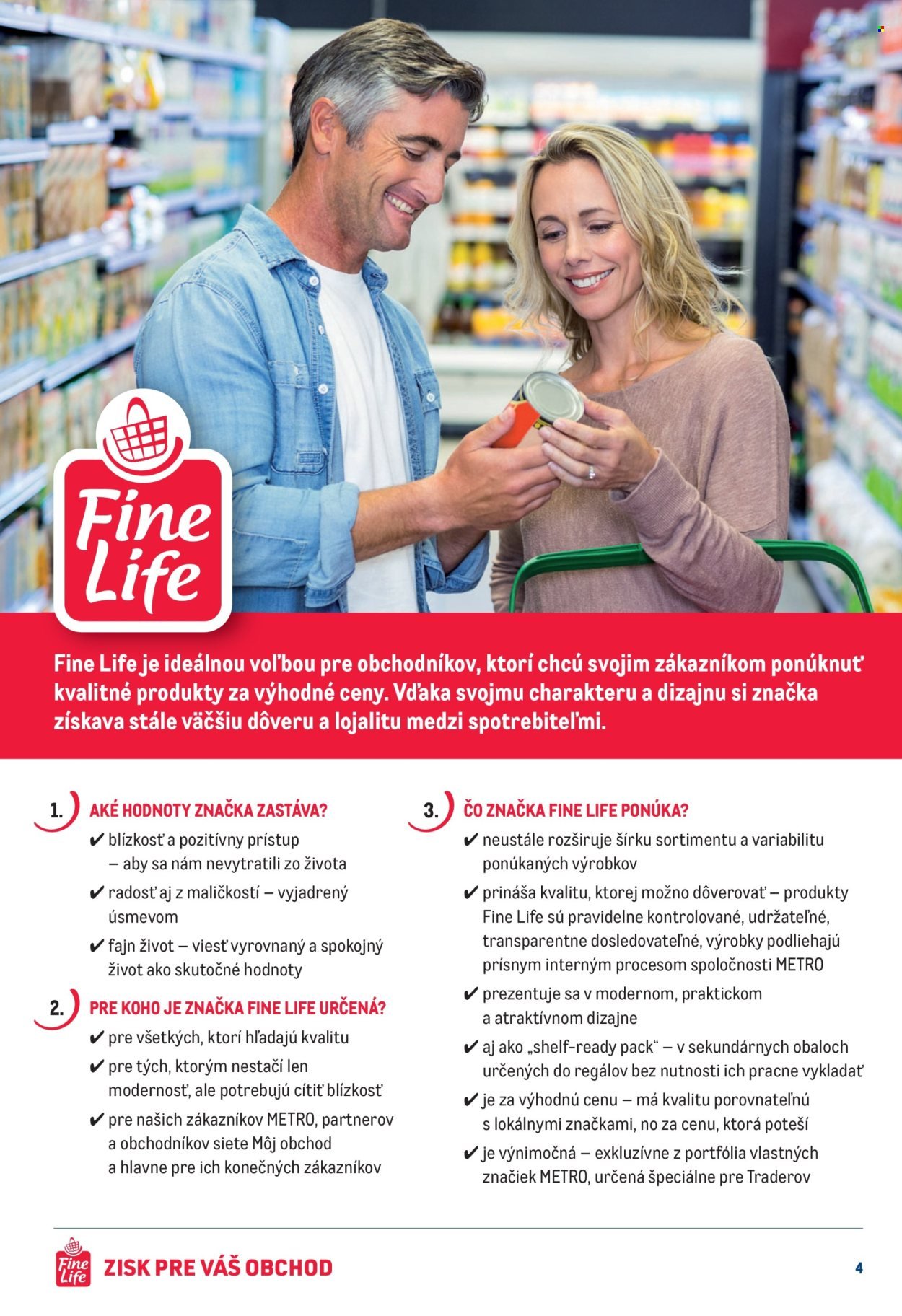 METRO leták - Katalóg FineLife výrobkov (2025-11-23 - 2025-12-31) | 4