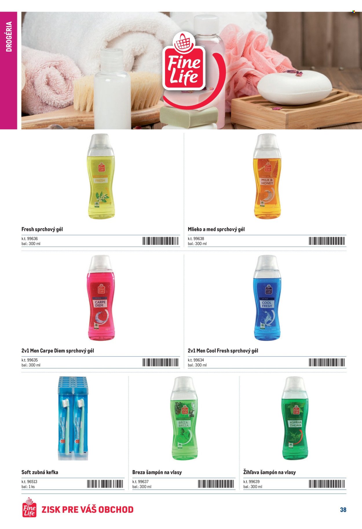 METRO leták - Katalóg FineLife výrobkov (2025-11-23 - 2025-12-31) | 38