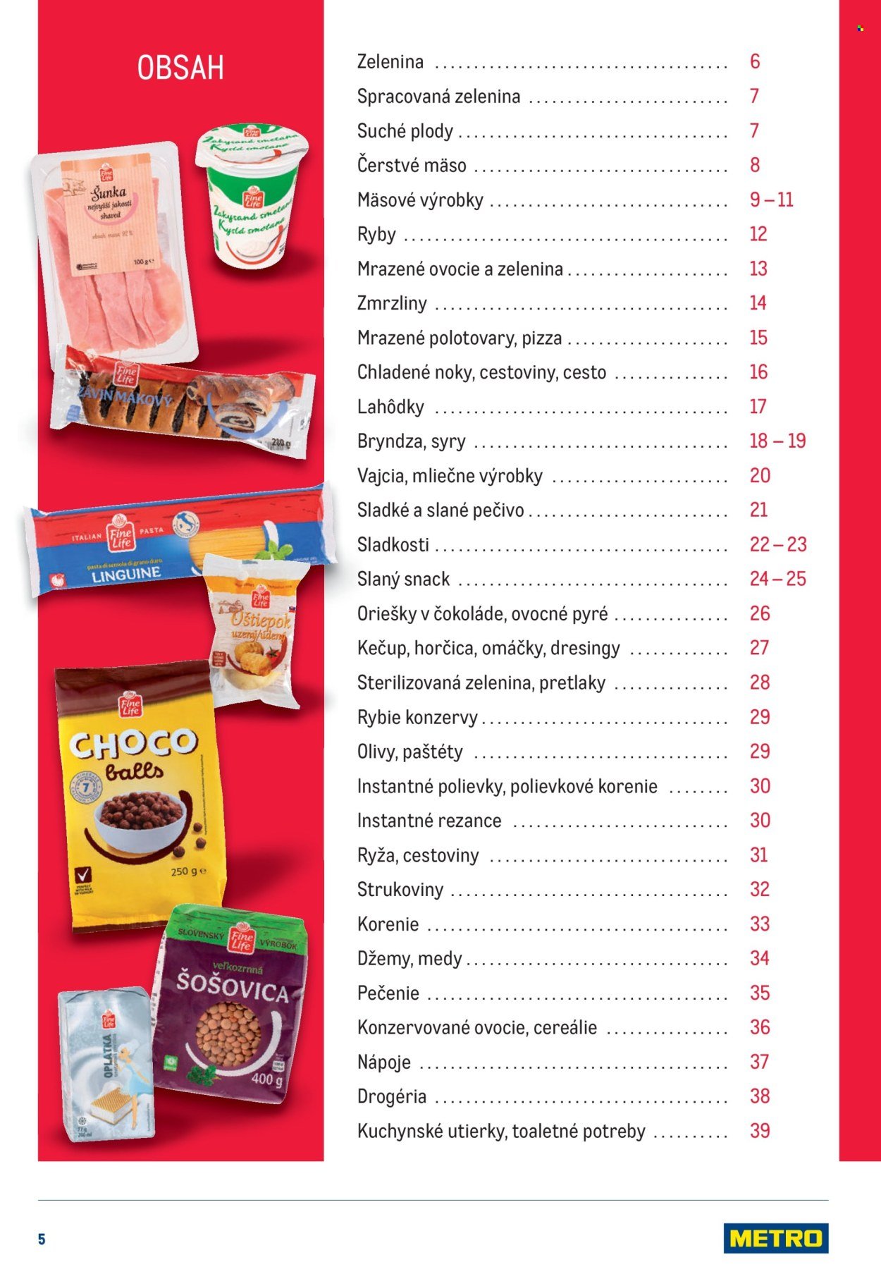 METRO leták - Katalóg FineLife výrobkov (2025-11-23 - 2025-12-31) | 5