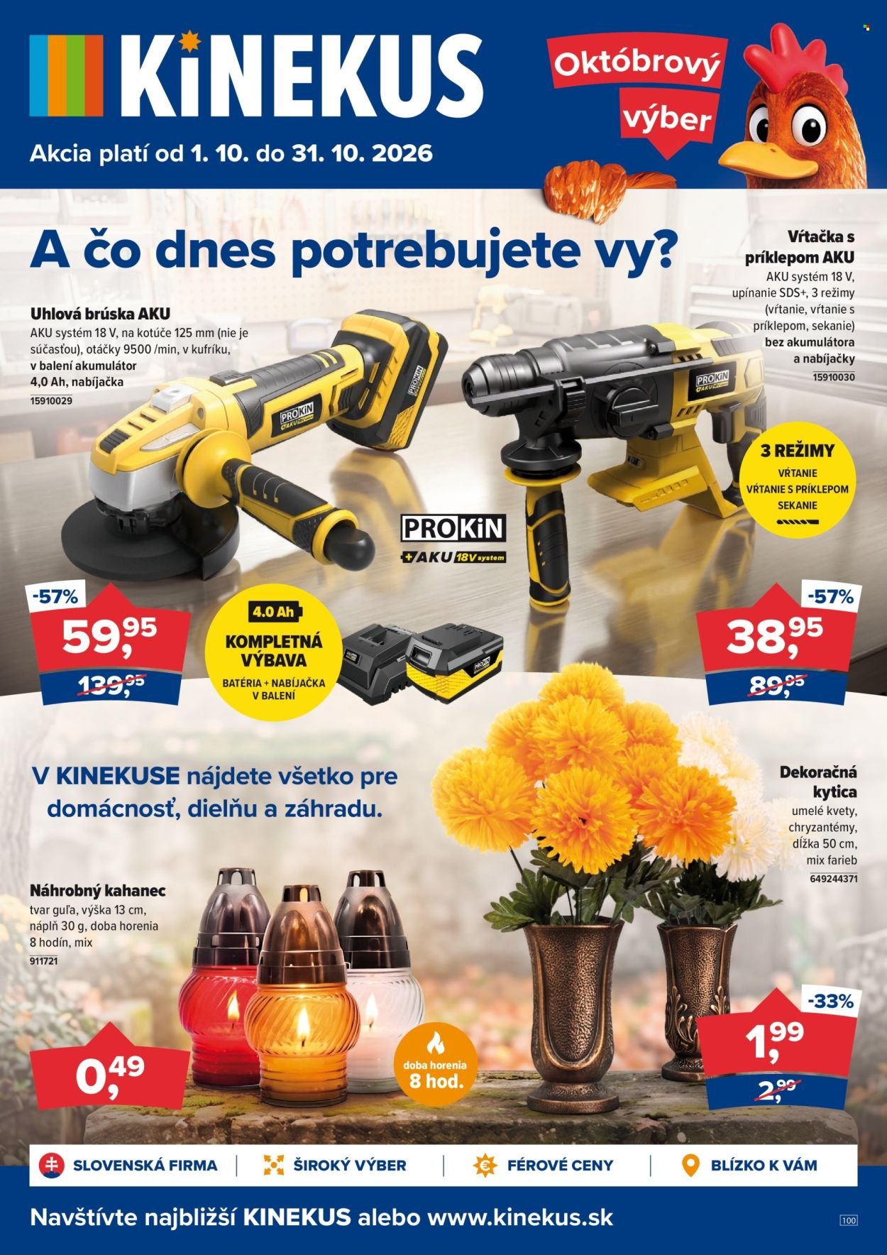 KINEKUS leták - Akciový leták