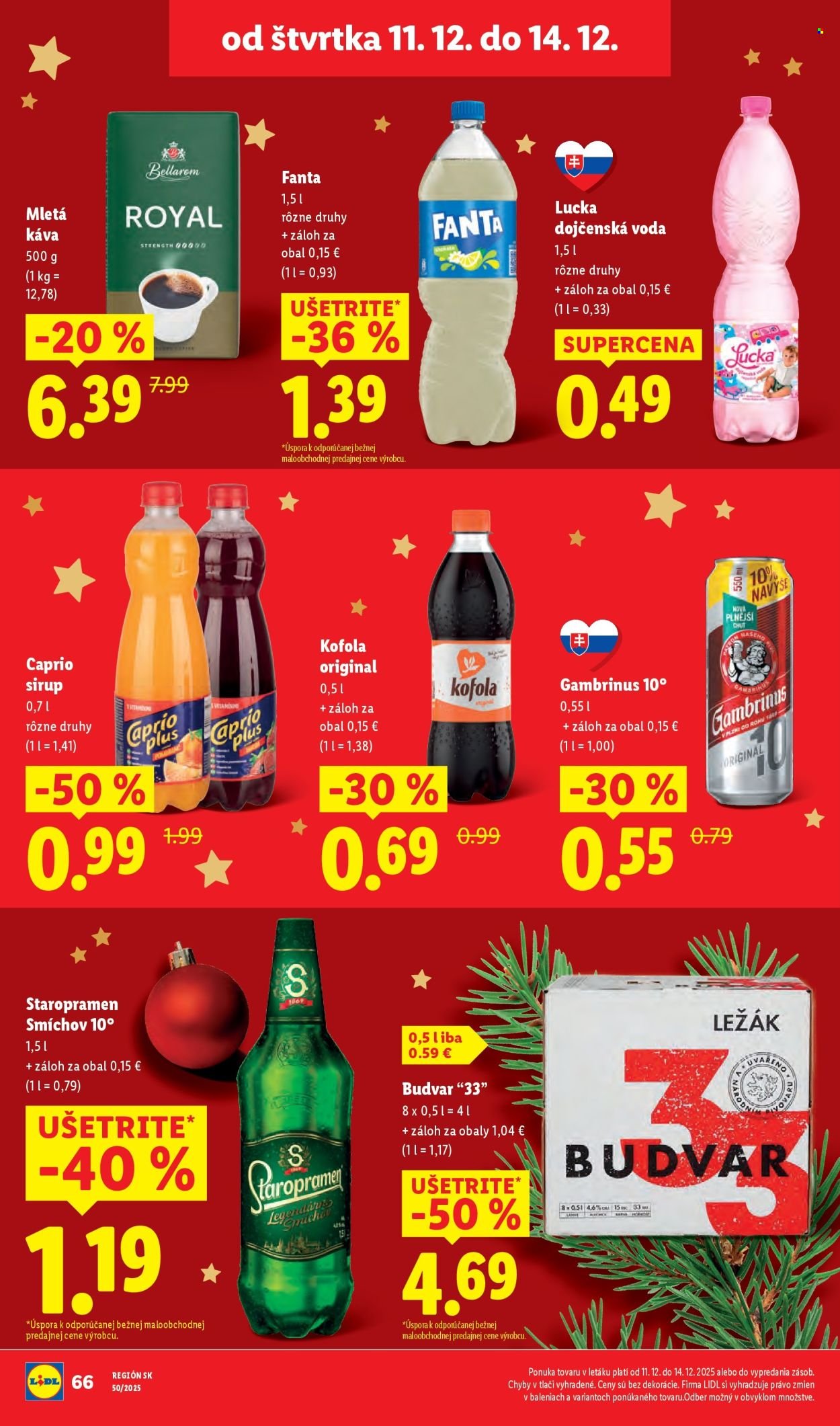 LIDL leták - Od štvrtka 11.12.2025 (2025-12-11 - 2025-12-14) | 19