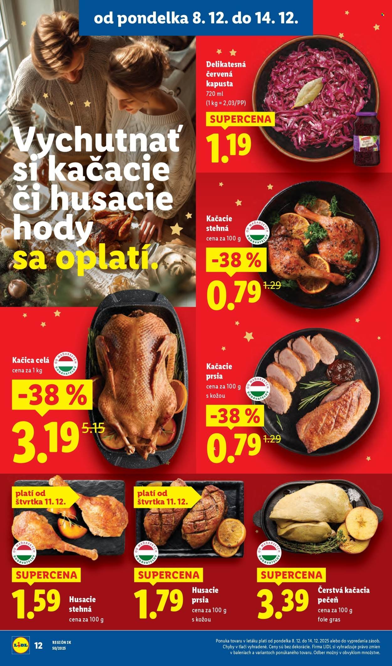 LIDL leták - Od štvrtka 11.12.2025 (2025-12-11 - 2025-12-14) | 48
