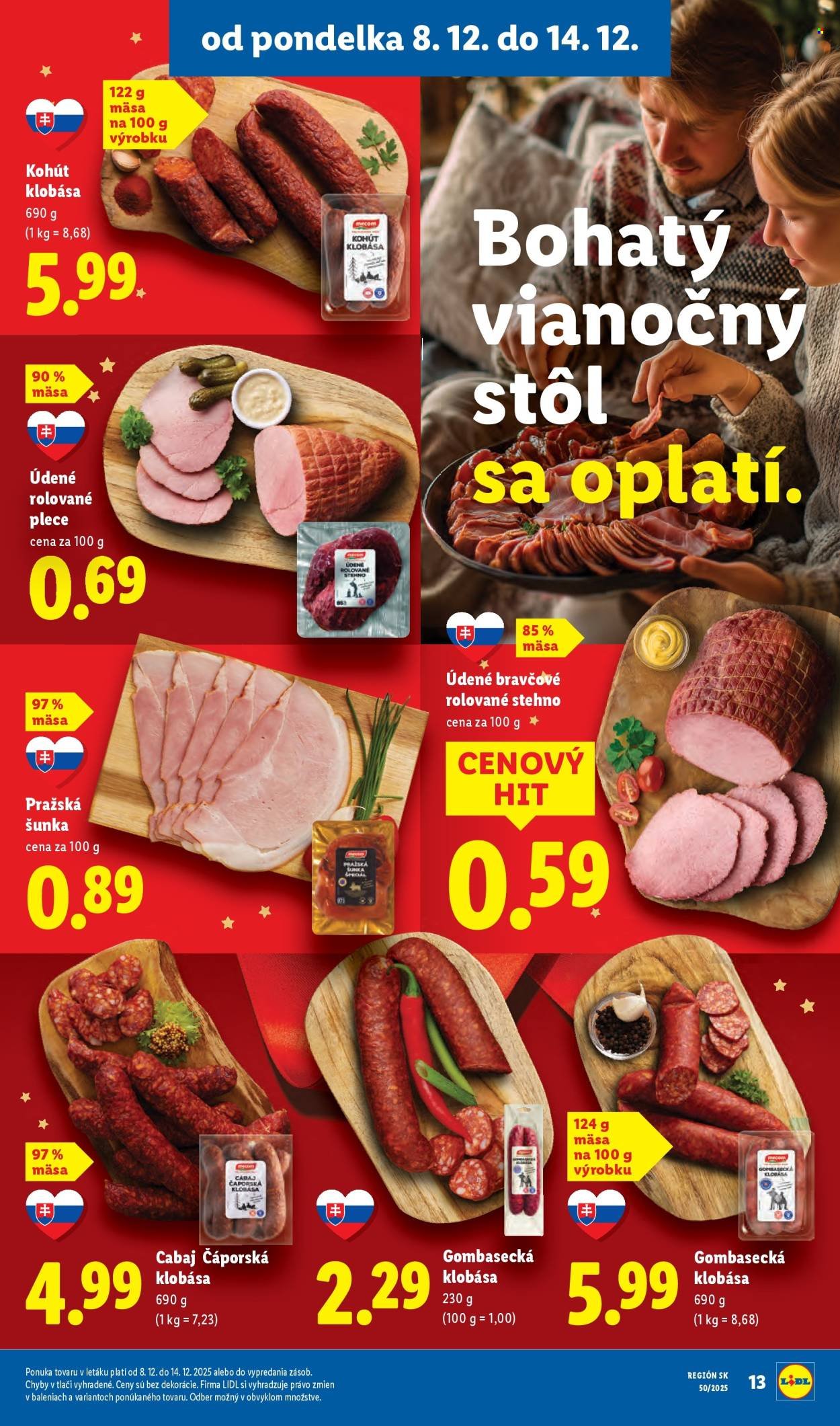 LIDL leták - Od štvrtka 11.12.2025 (2025-12-11 - 2025-12-14) | 49