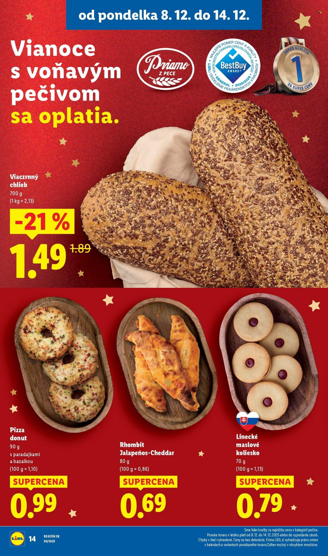 LIDL leták - Od štvrtka 11.12.2025 (2025-12-11 - 2025-12-14) | 50
