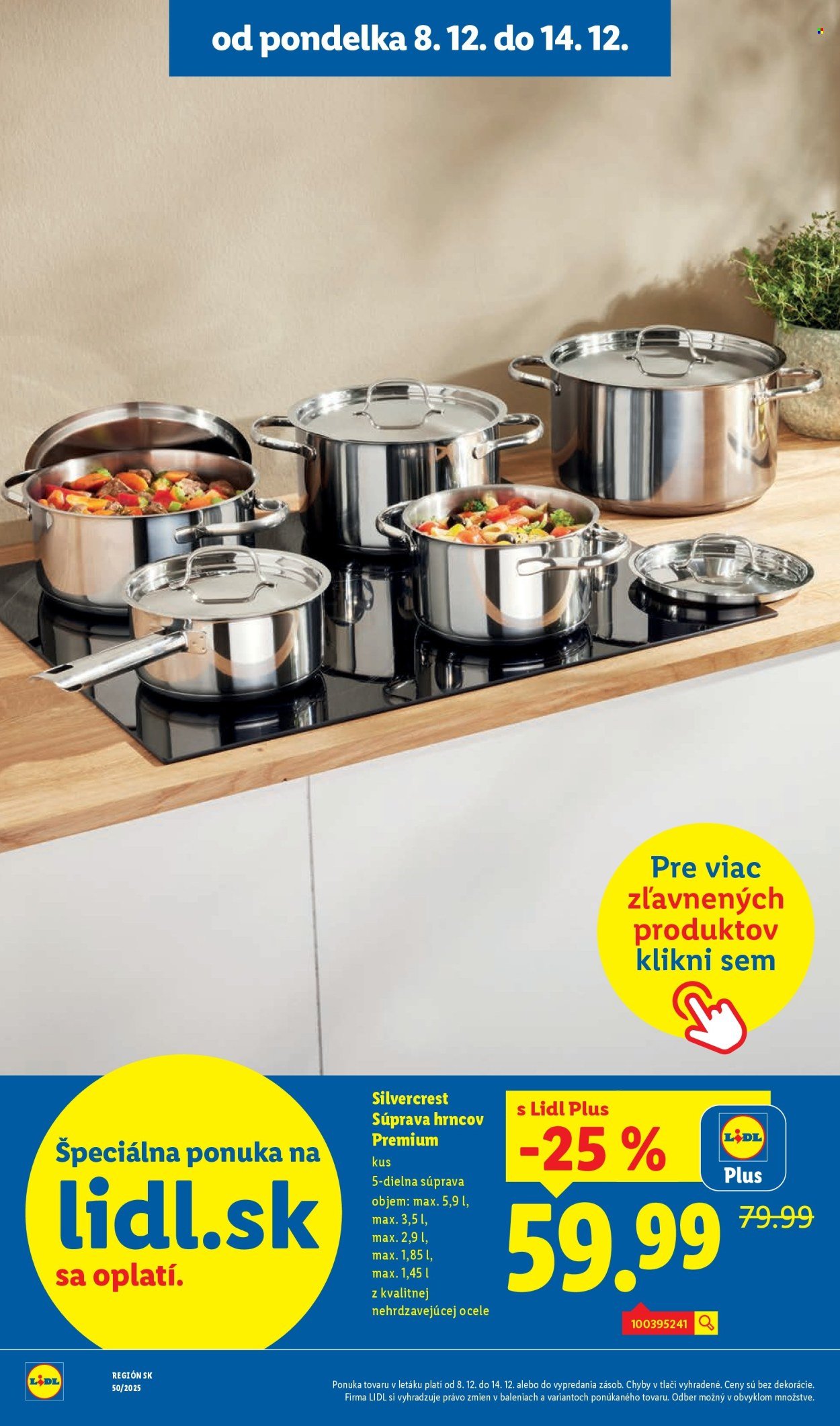LIDL leták - Od štvrtka 11.12.2025 (2025-12-11 - 2025-12-14) | 96