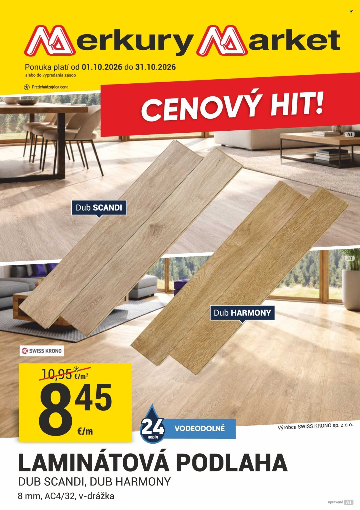 MERKURY MARKET leták - CENOVÝ HIT!