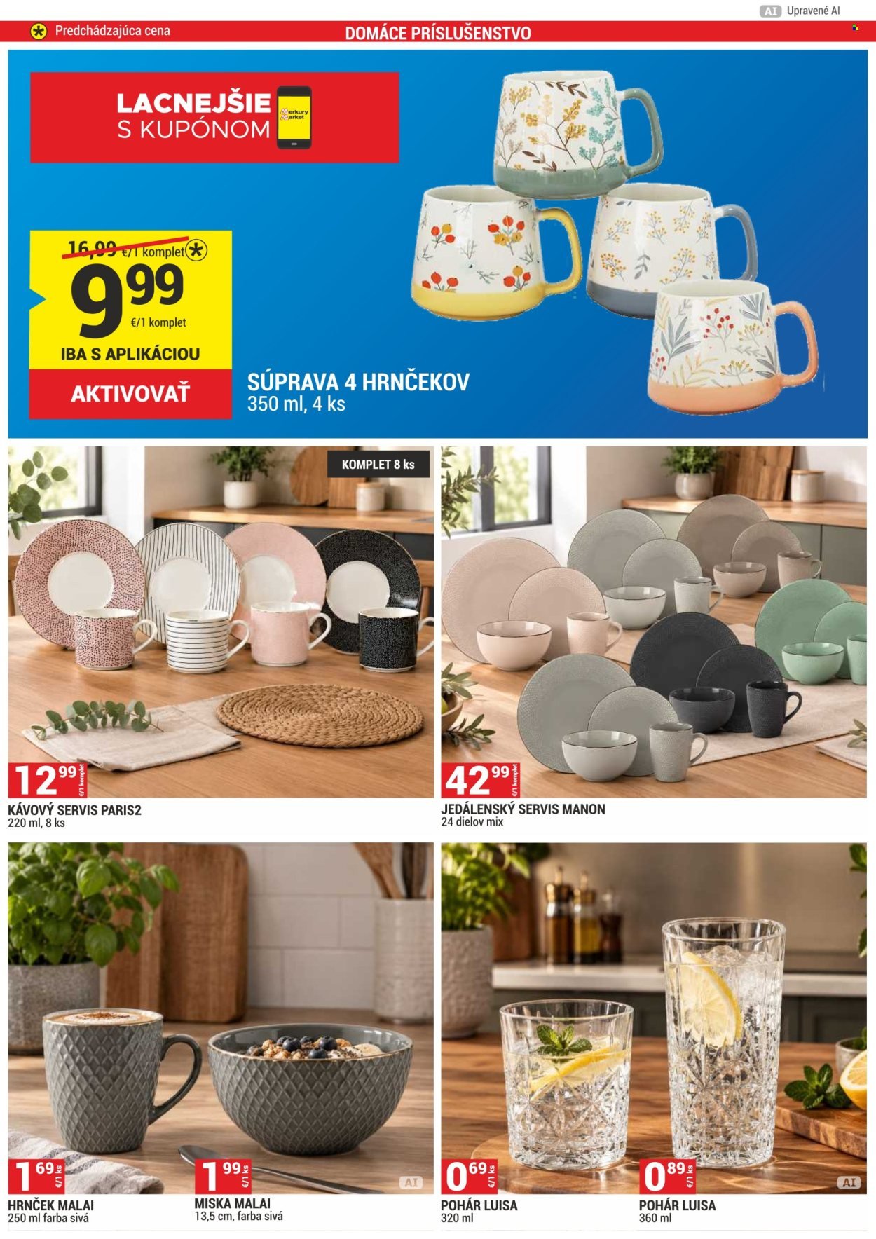 MERKURY MARKET leták - CENOVÝ HIT!