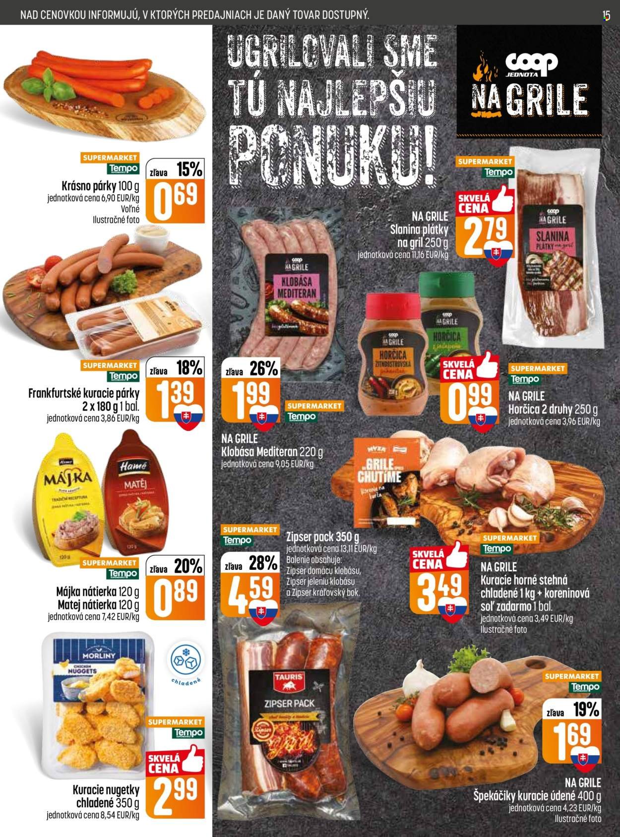 COOP JEDNOTA leták - Od štvrtka 7.5.2026 (2026-05-07 - 2026-05-13) | 15