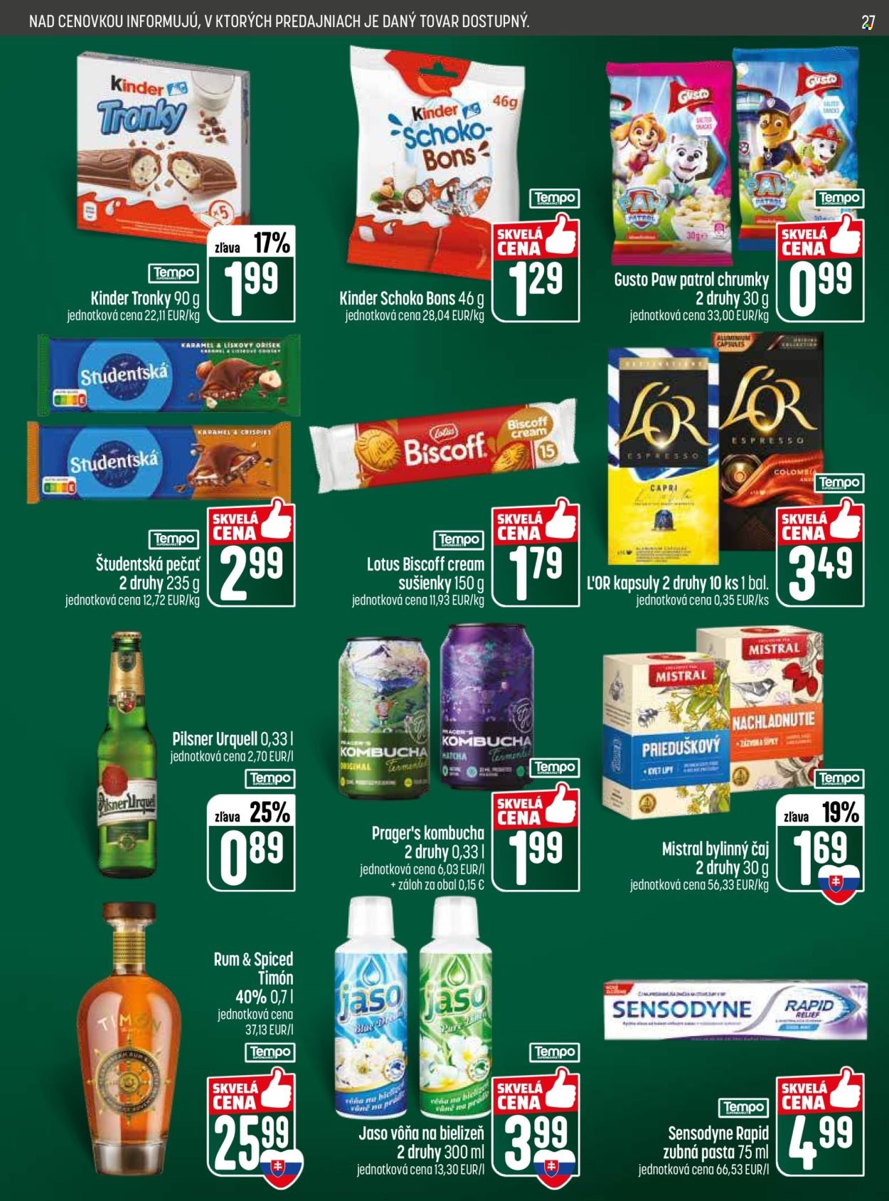 COOP JEDNOTA leták - Od štvrtka 7.5.2026 (2026-05-07 - 2026-05-13) | 27