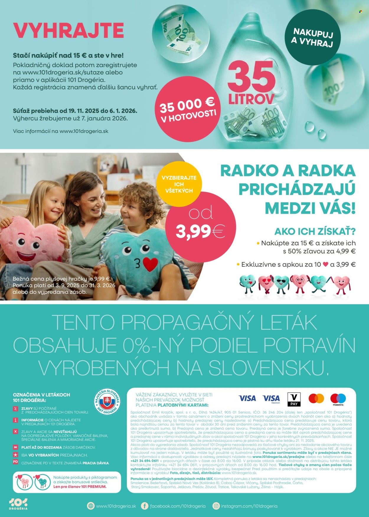 101 DROGERIE leták - Od stredy 3.12.2025 (2025-12-03 - 2025-12-16) | 12
