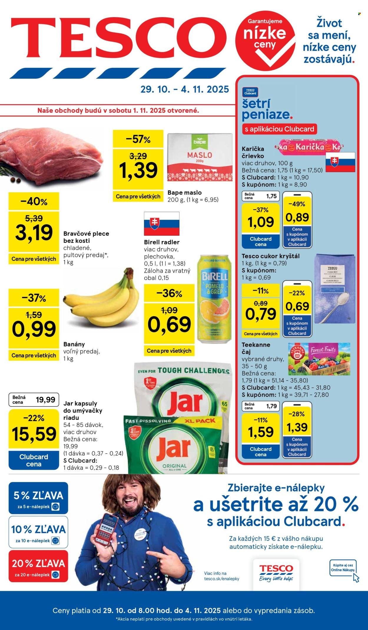 TESCO leták - Od stredy 29.10.2025 (2025-10-29 - 2025-11-04) | 1