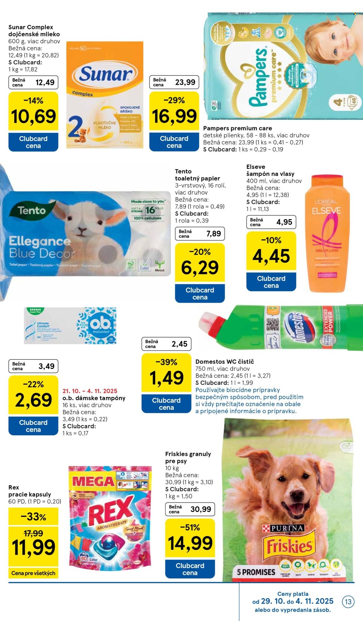 TESCO leták - Od stredy 29.10.2025 (2025-10-29 - 2025-11-04) | 13