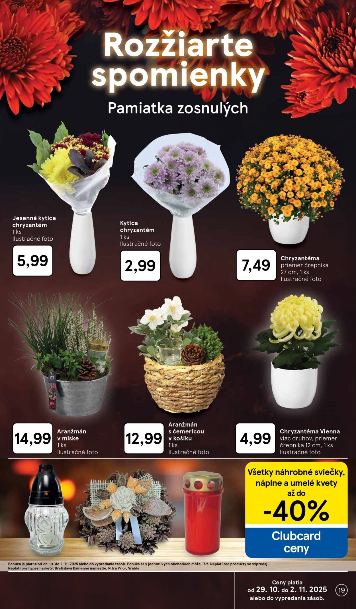 TESCO leták - Od stredy 29.10.2025 (2025-10-29 - 2025-11-04) | 19