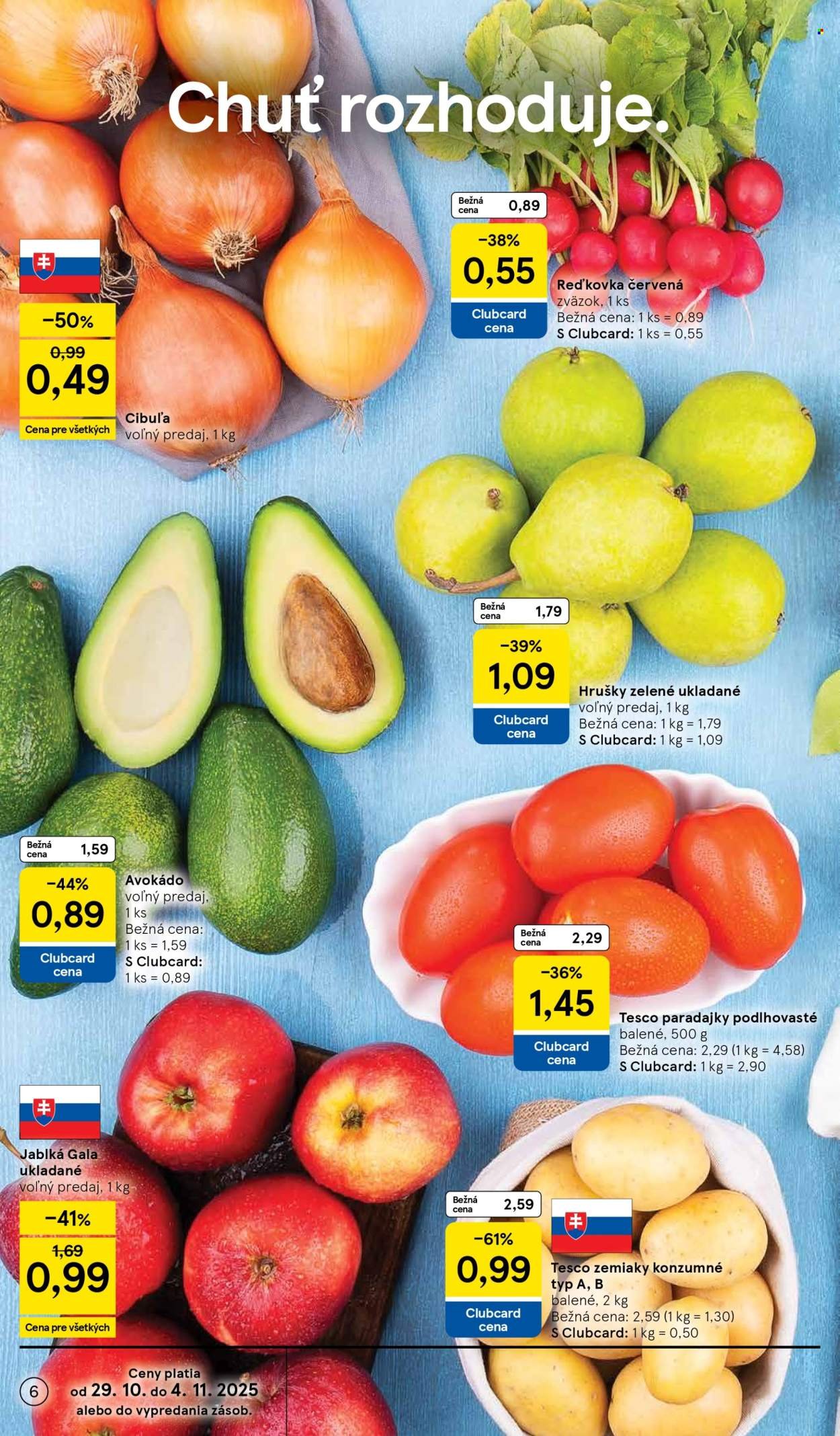 TESCO leták - Od stredy 29.10.2025 (2025-10-29 - 2025-11-04) | 6