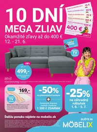 MÖBELIX leták - Aktuálny leták