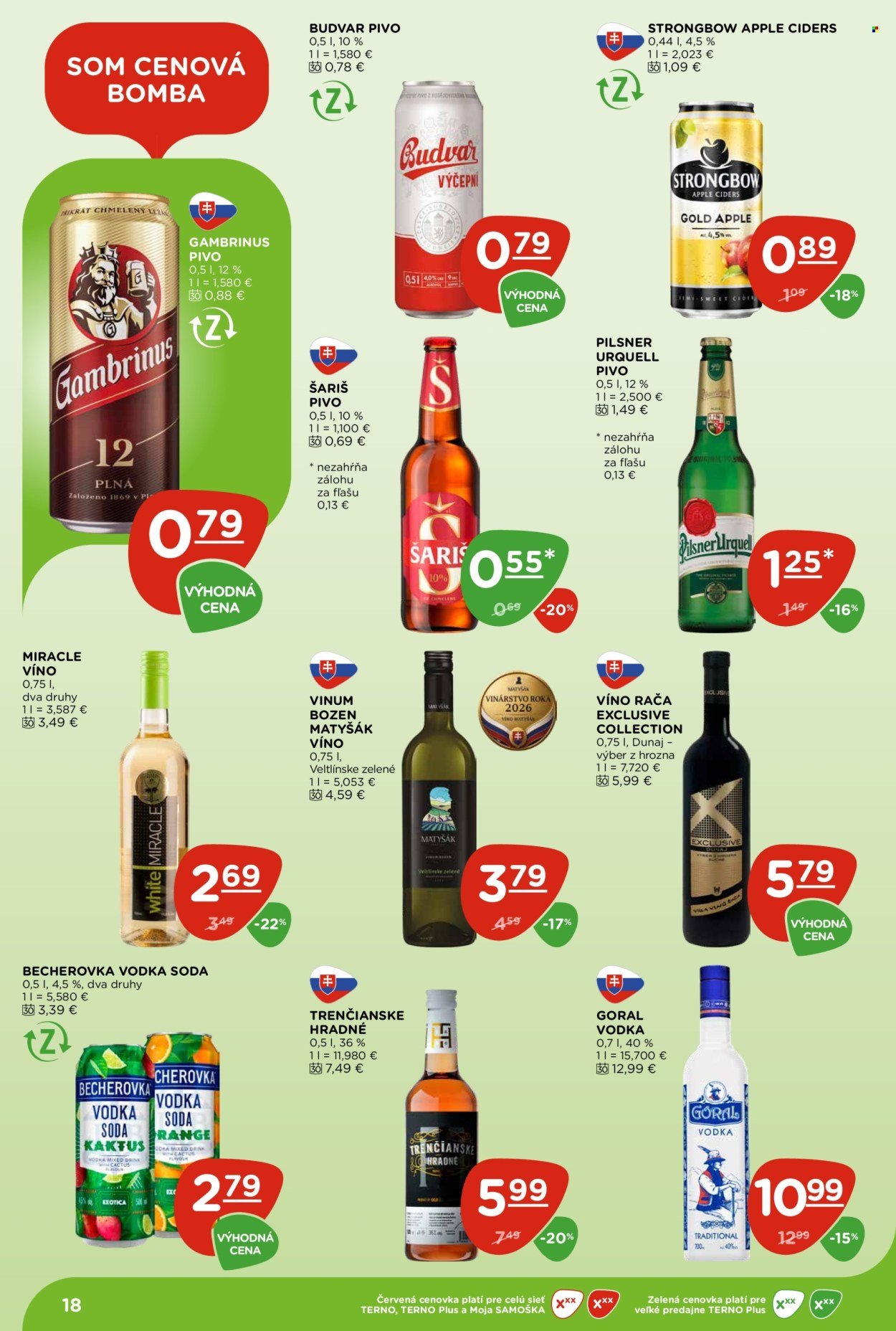 TERNO leták - Od štvrtka 9.7.2026