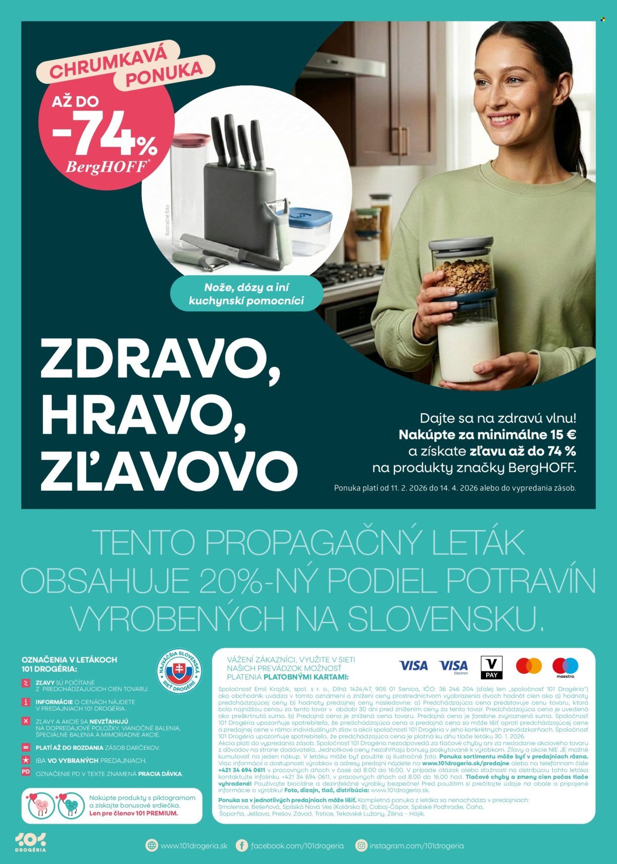 101 DROGERIE leták - Od stredy 11.2.2026 (2026-02-11 - 2026-02-24) | 12