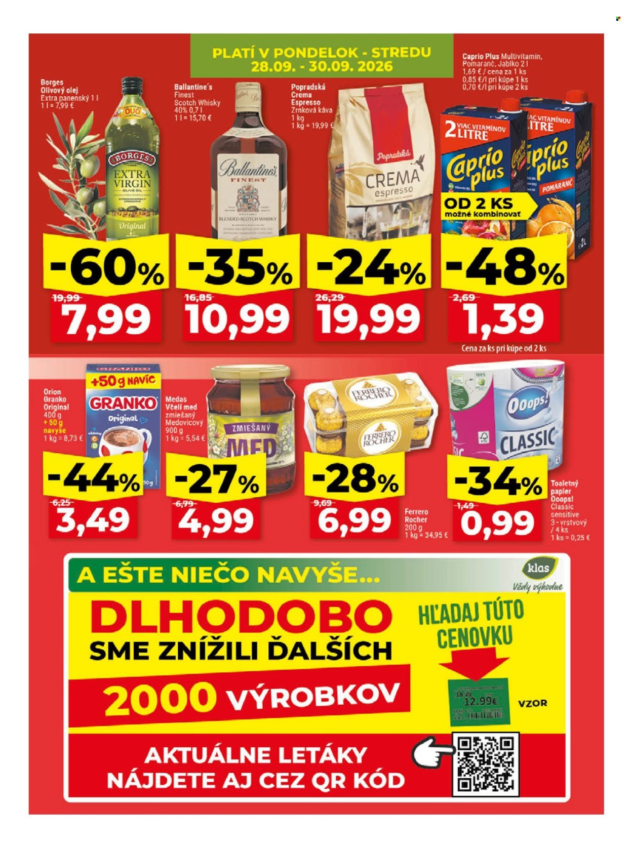 KLAS leták - Od pondelka 28.9.2026
