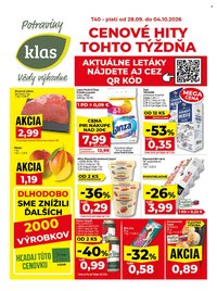 KLAS leták - Od pondelka 28.9.2026