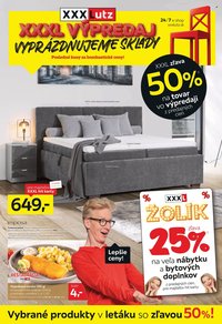 XXXLUTZ leták - XXXL výpredaj pokračuje (2026-01-05 - 2026-01-18)