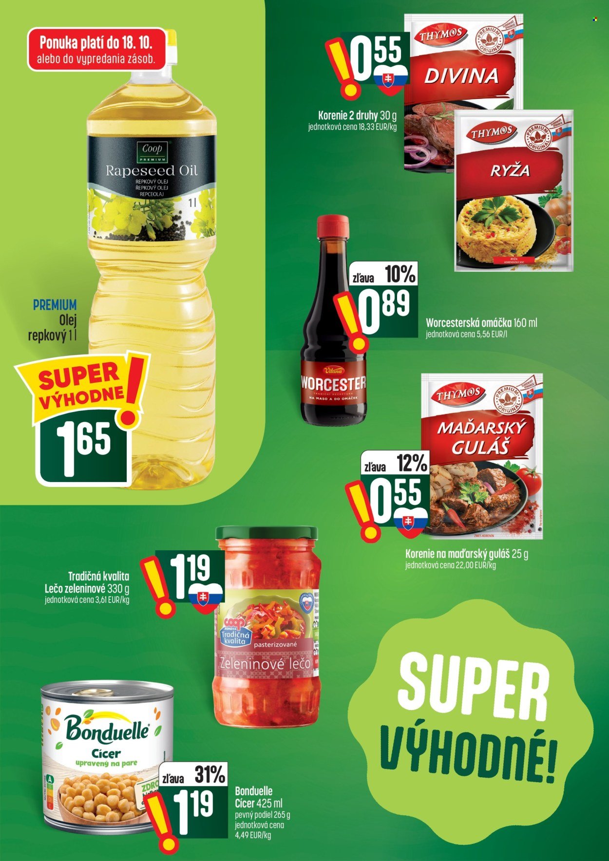 COOP JEDNOTA leták - Od štvrtka 15.10.2026
