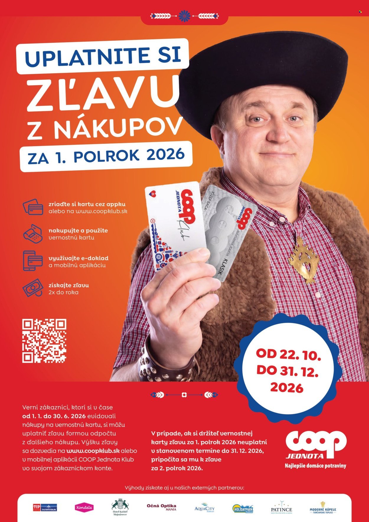 COOP JEDNOTA leták - Od štvrtka 15.10.2026