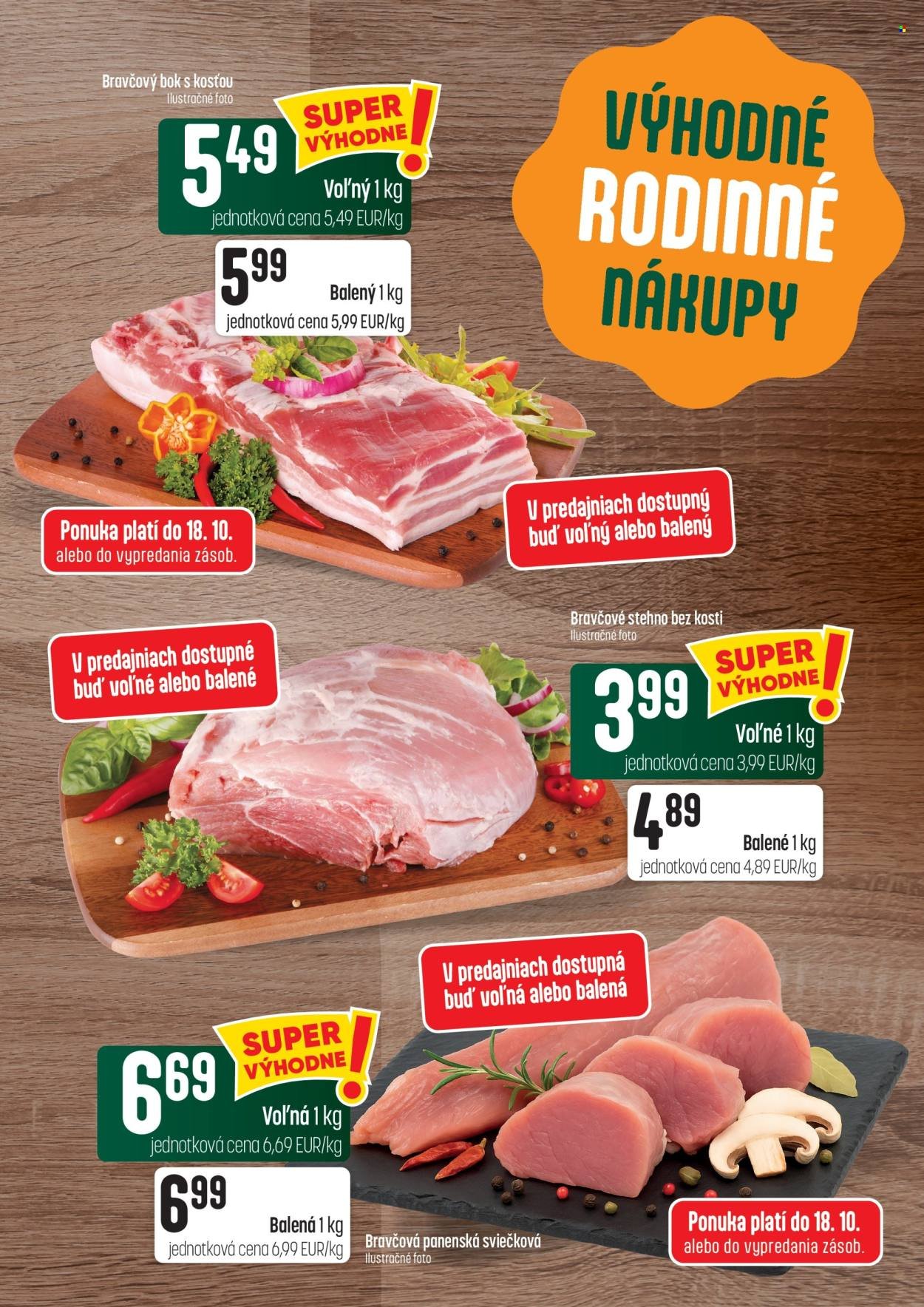 COOP JEDNOTA leták - Od štvrtka 15.10.2026