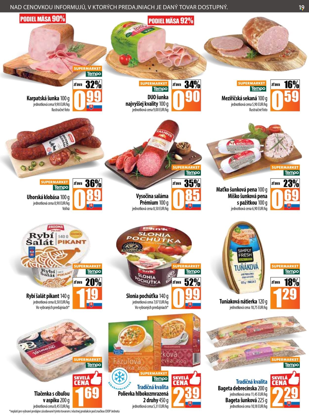 COOP JEDNOTA leták - Od štvrtka 13.11.2025 (2025-11-13 - 2025-11-19) | 19