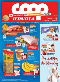 COOP JEDNOTA leták - Od štvrtka 13.11.2025 (2025-11-13 - 2025-11-19)