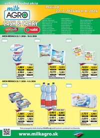 MILK AGRO leták - Cash & Carry