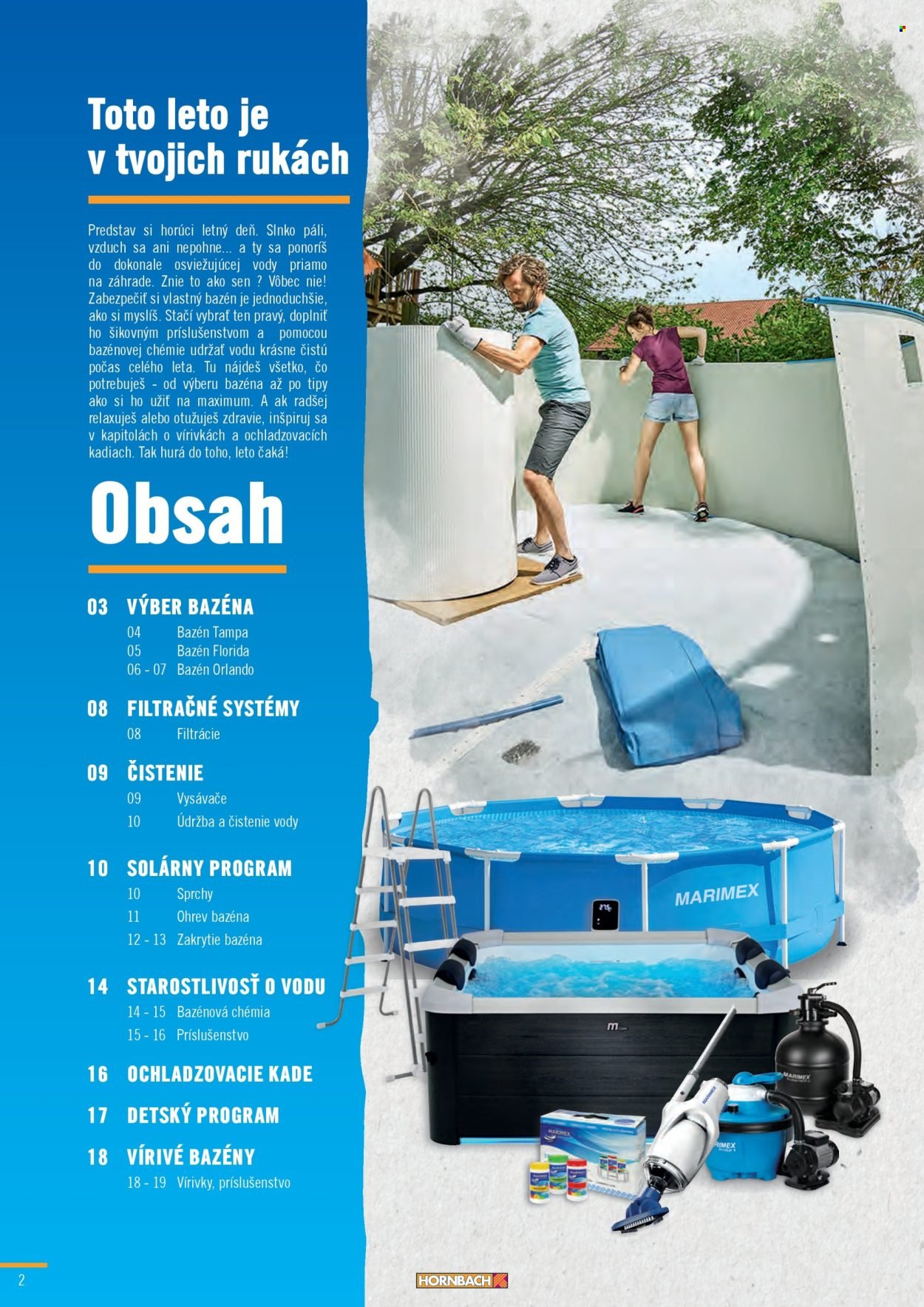 HORNBACH leták - BAZÉNY (2025-05-15) | 2