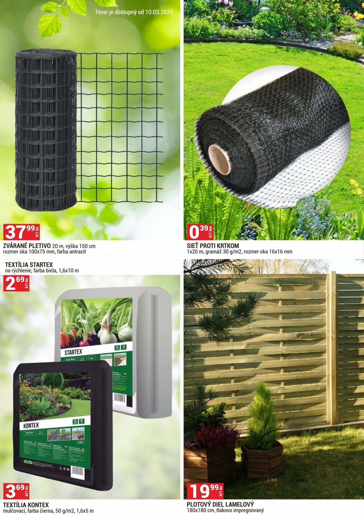 MERKURY MARKET leták - Zariaďte si záhradu spolu s nami! (2026-03-01 - 2026-03-31) | 11