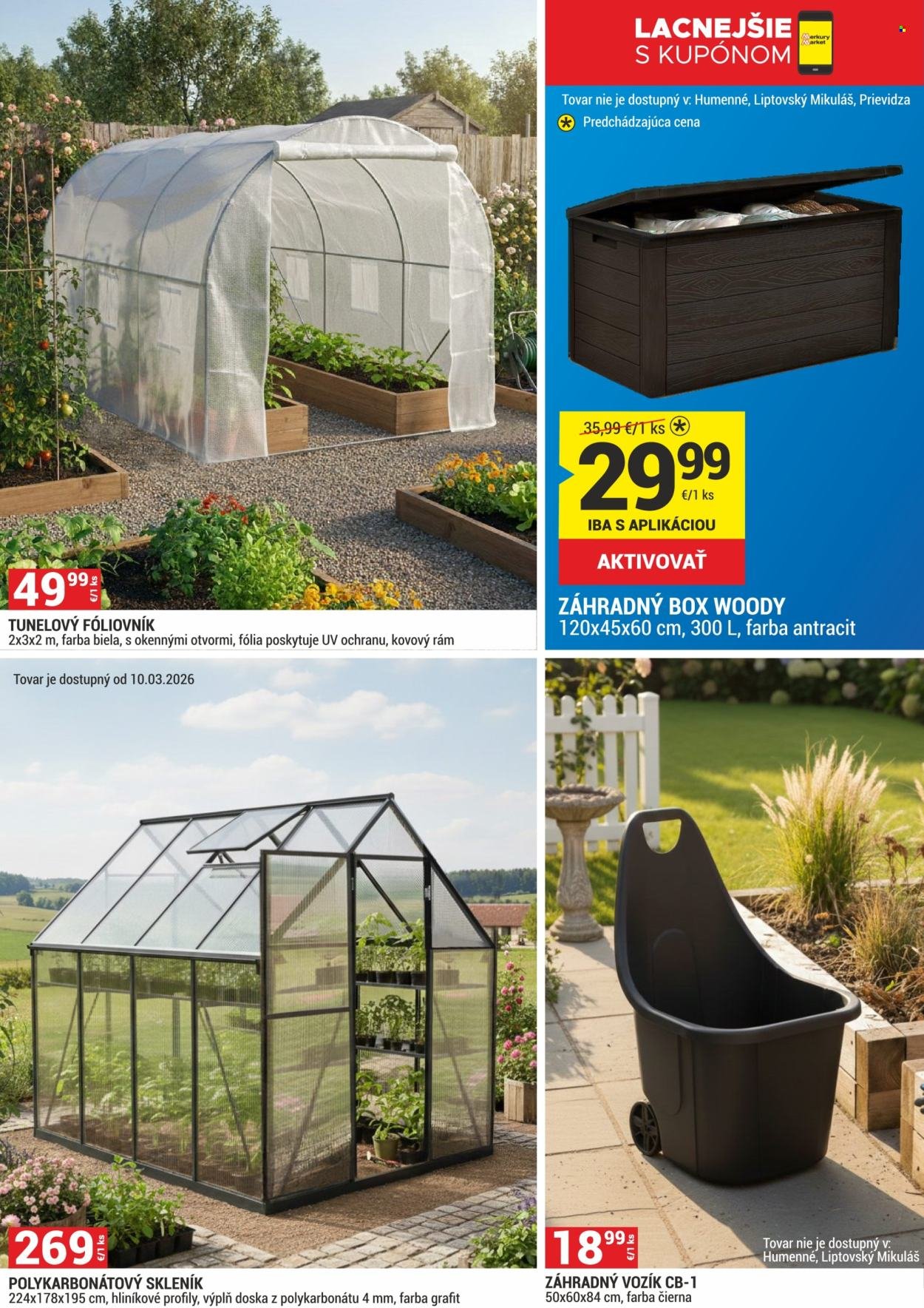 MERKURY MARKET leták - Zariaďte si záhradu spolu s nami! (2026-03-01 - 2026-03-31) | 8